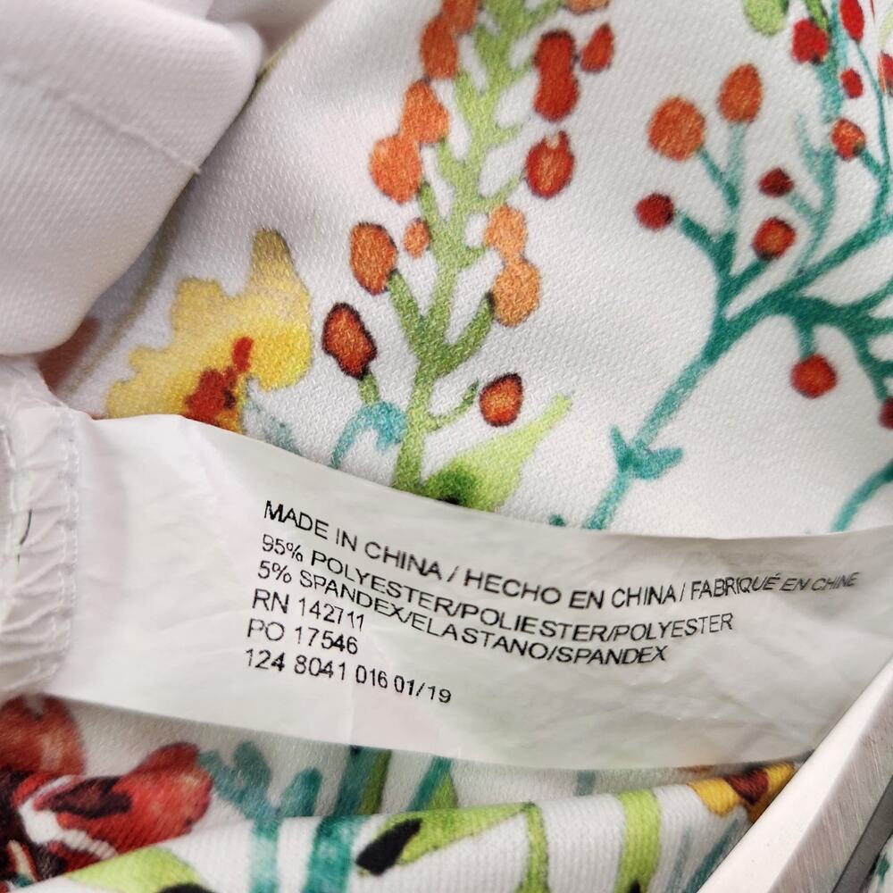 Jason Wu For Eloquii Draped Dress Plus Size 18 Fl… - image 7